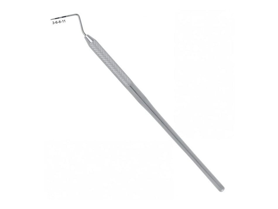 Classic-Round Periodontální sonda se značením barev fig. 11